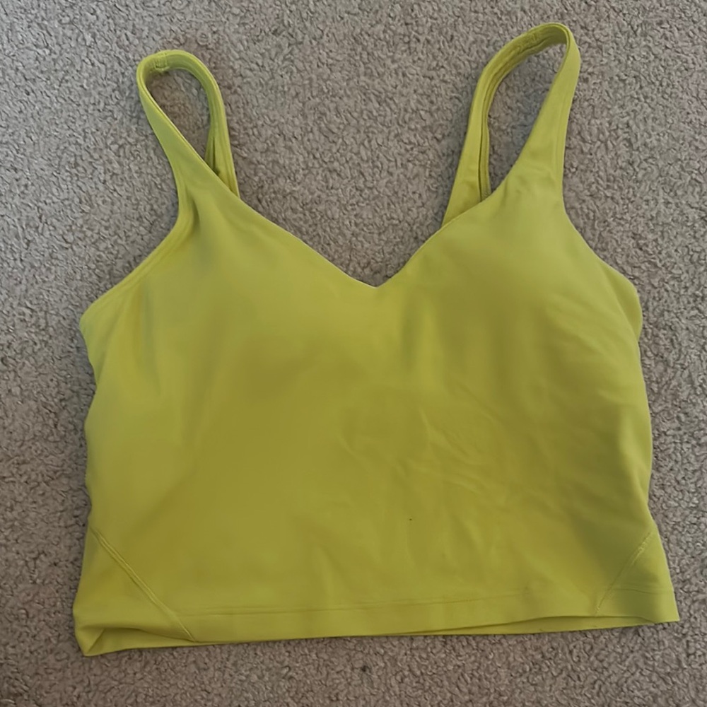 Vibrant Yellow Tank Top